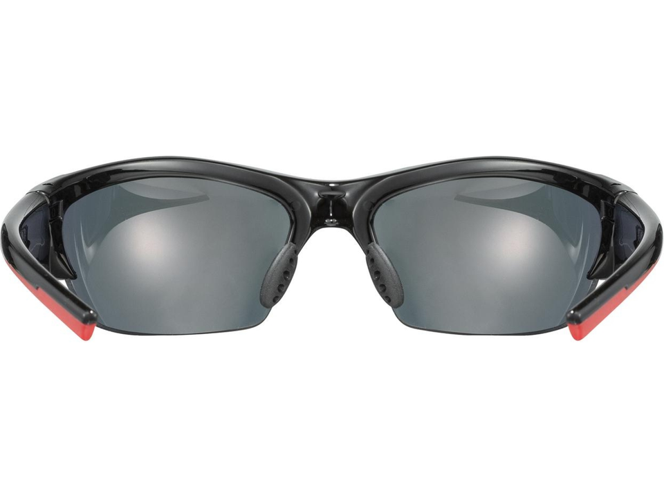 Uvex blaze III set black red/mir.red – Detail 3