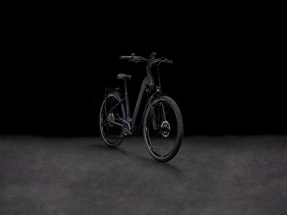 Cube Kathmandu Hybrid EXC 800 black´n´prism – Detail 1