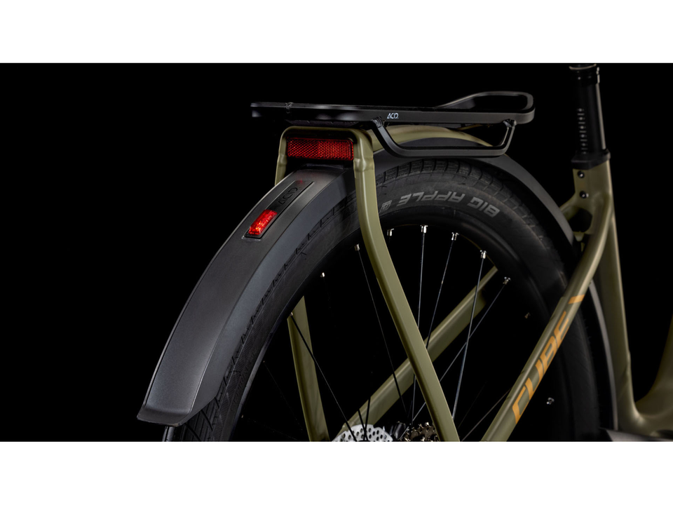 Cube Kathmandu Hybrid Pro 800 dustyolive´n´gold – Detail 3