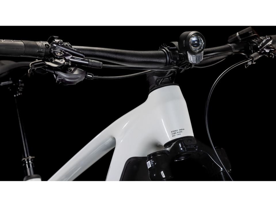Cube Stereo Hyb. ONE44 EXC 800 Allroad white´n´black – Detail 5