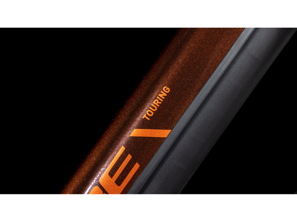 Cube Touring Hybrid Pro 625 cinnamon´n´orange – Detail 4