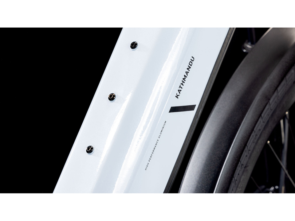 Cube Kathmandu Hybrid ONE 800 polarwhite´n´black – Detail 2