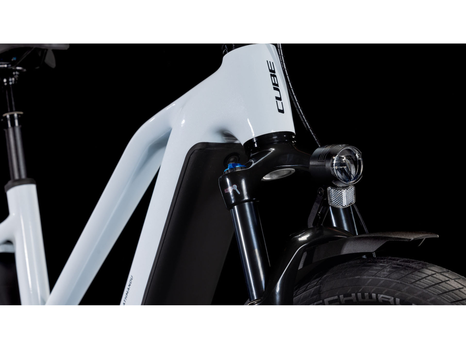 Cube Kathmandu Hybrid ONE 800 polarwhite´n´black – Detail 4
