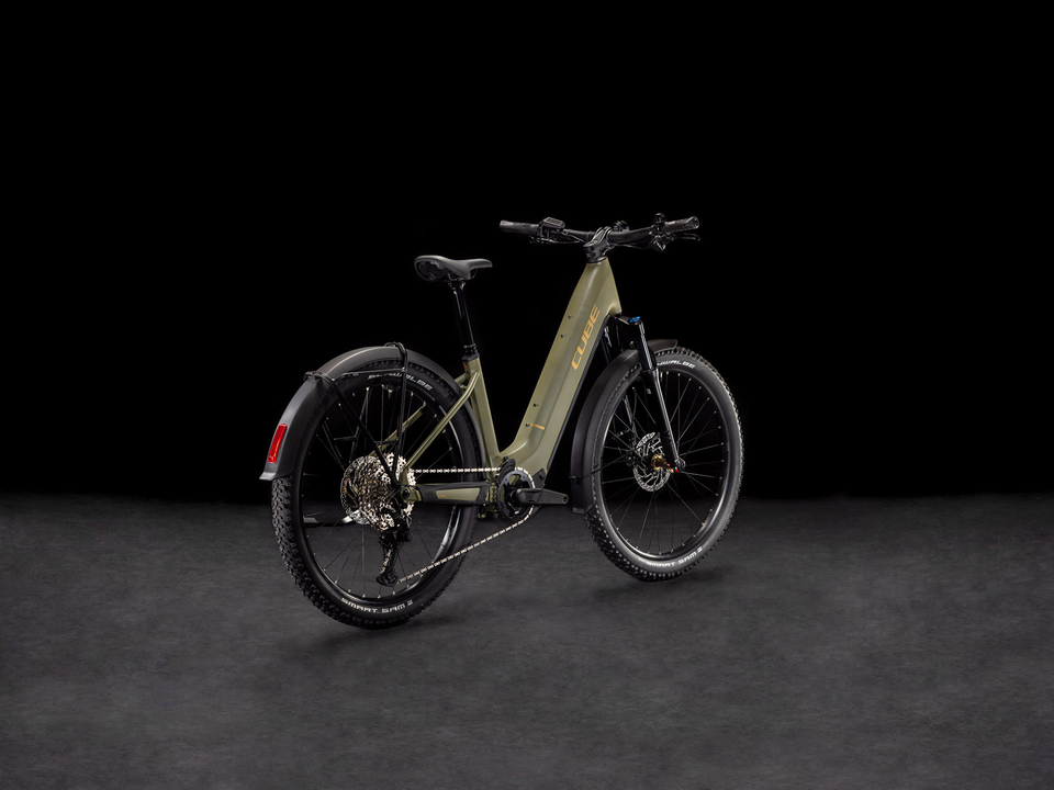 Cube Reaction Hybrid Pro 800 Allroad dustyolive´n´gold – Detail 1