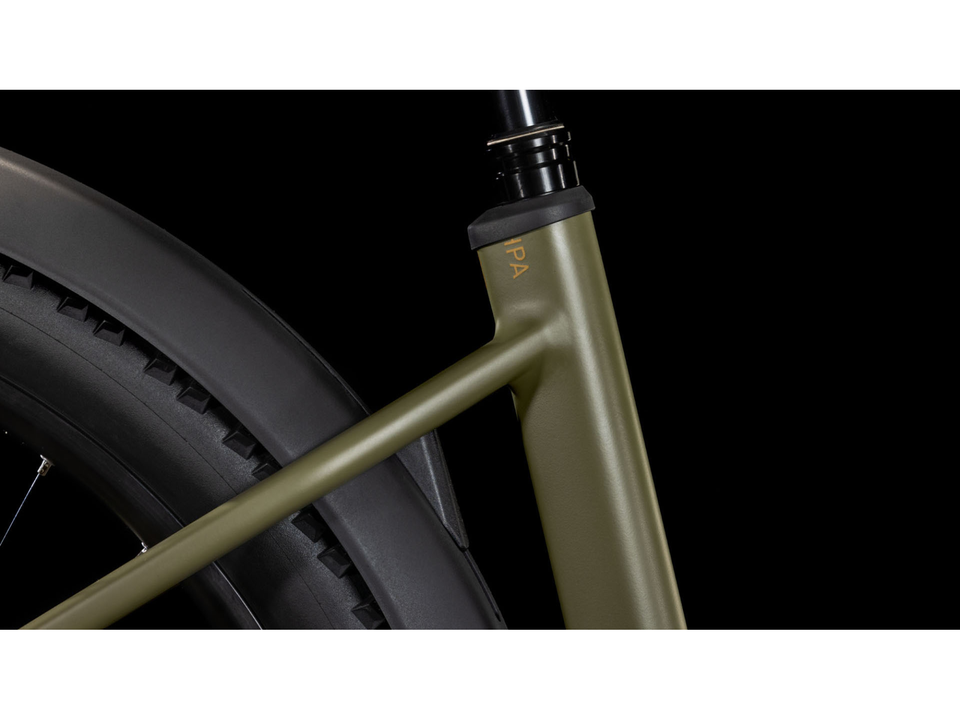 Cube Reaction Hybrid Pro 800 Allroad dustyolive´n´gold – Detail 4