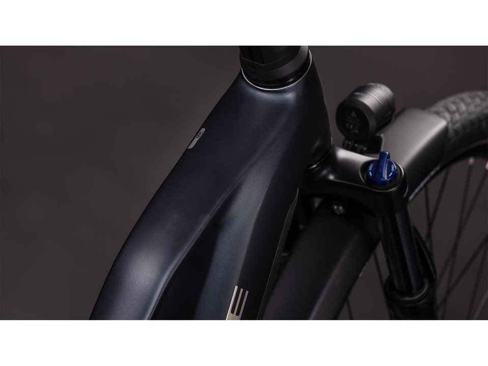Cube Touring Hybrid ONE 600 coal´n´chrome – Detail 2