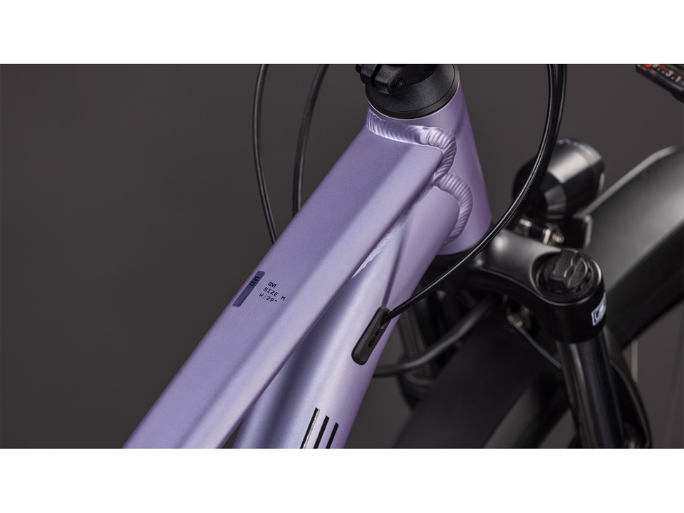 Cube Aim ONE FE lightpurple´n´chrome – Detail 2