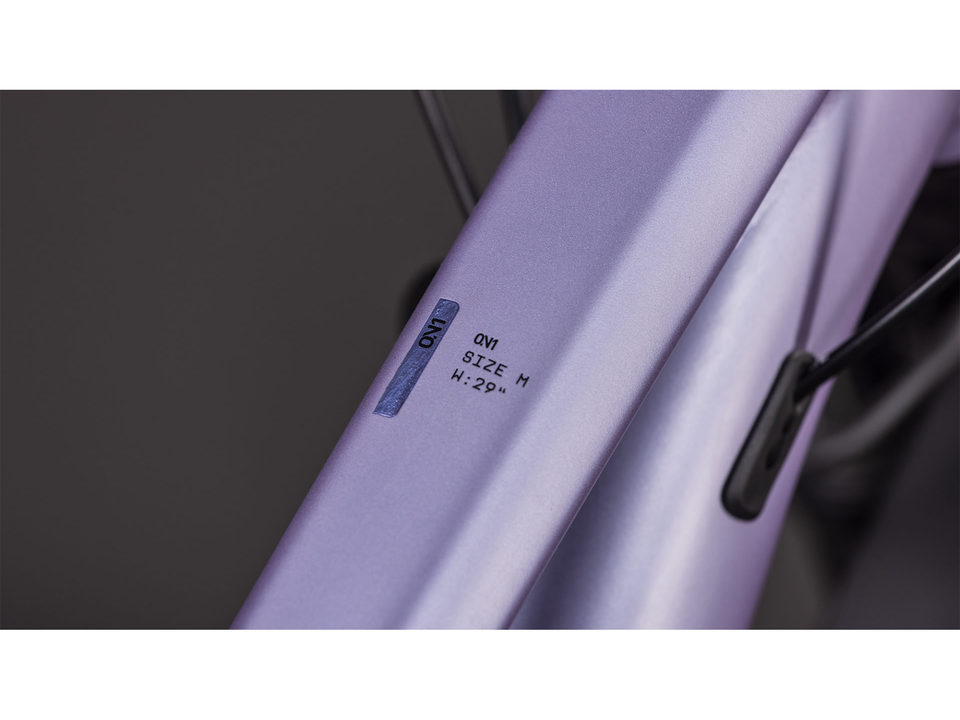 Cube Aim ONE FE lightpurple´n´chrome – Detail 3
