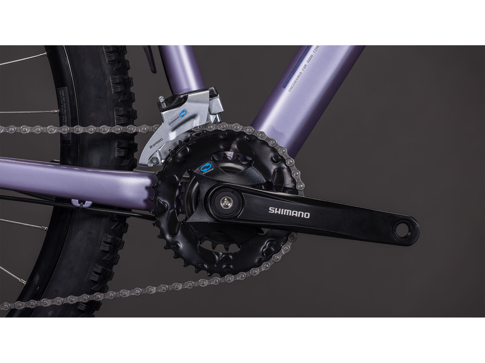 Cube Aim ONE FE lightpurple´n´chrome – Detail 5