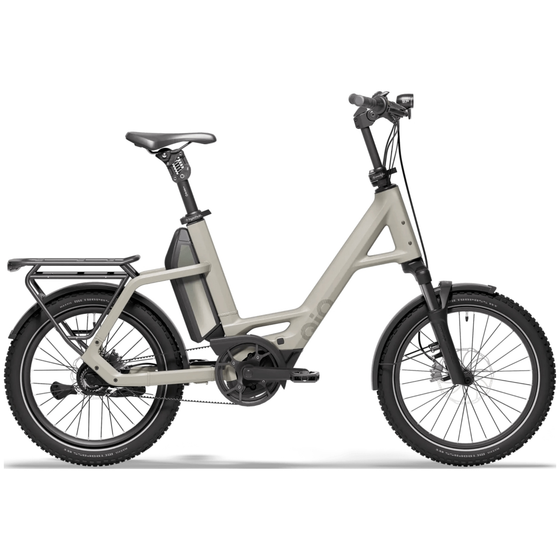 QiO Bikes Compact CX5x lunar white matt