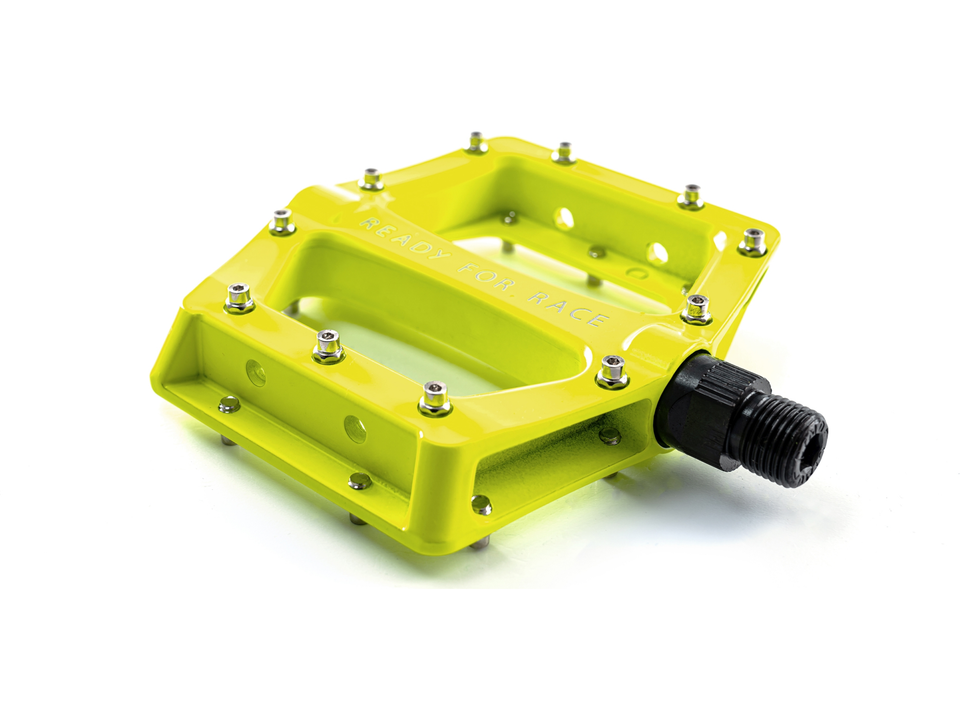 RFR Cube Pedale Flat CMPT neon yellow – Detail 3