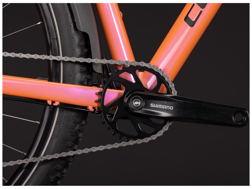 Cube Aim ONE FE salmon´n´black – Detail 2