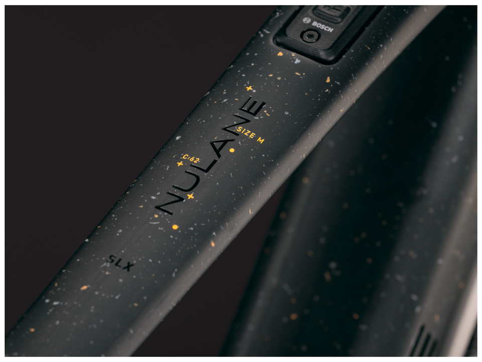 Cube Nulane Hybrid C:62 SLX 400X FE mineralblack´n´orange – Detail 2