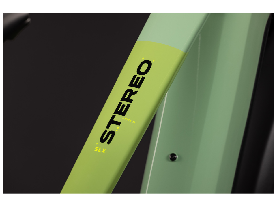 Cube Stereo Hybrid ONE22 SLX 800 FE cactus´n´black – Detail 2
