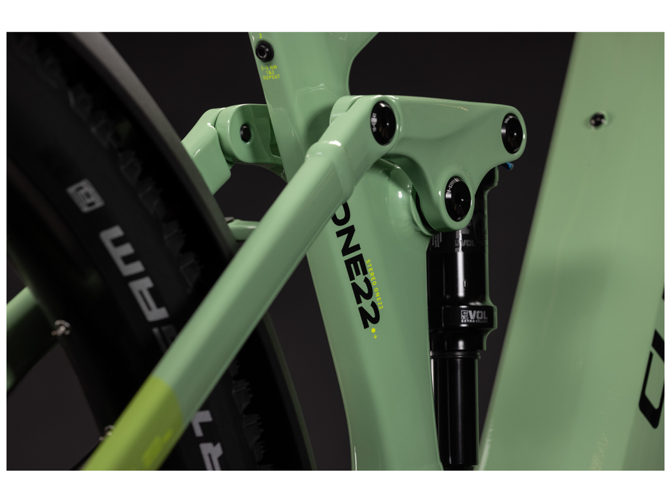 Cube Stereo Hybrid ONE22 SLX 800 FE cactus´n´black – Detail 3