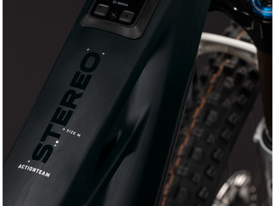 Cube Stereo Hybrid ONE44 HPC AT 800 carbon´n´white – Detail 2