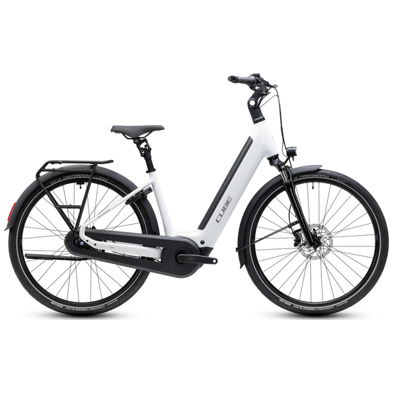 Cube Supreme RT Hybrid Comfort EX 600 metallicwhite´n´reflex