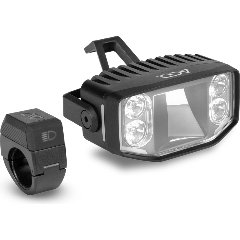 Acid E-Bike Frontlicht PRO-E 300 WIDE HB X-Connect black