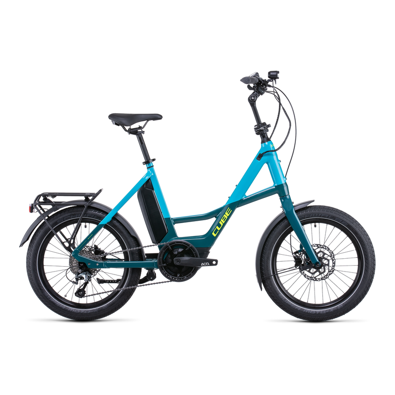 Cube Compact Sport Hybrid 500 blue´n´lime