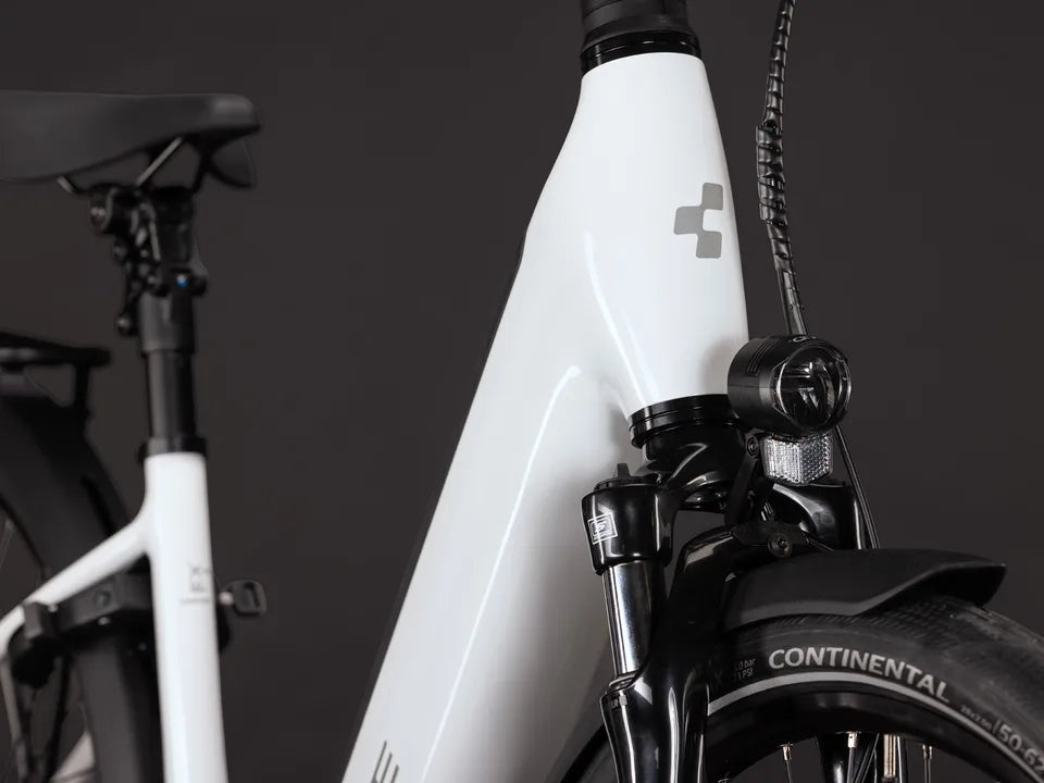 Cube Supreme RT Hybrid Comfort EX 600 metallicwhite´n´reflex – Ansicht 6