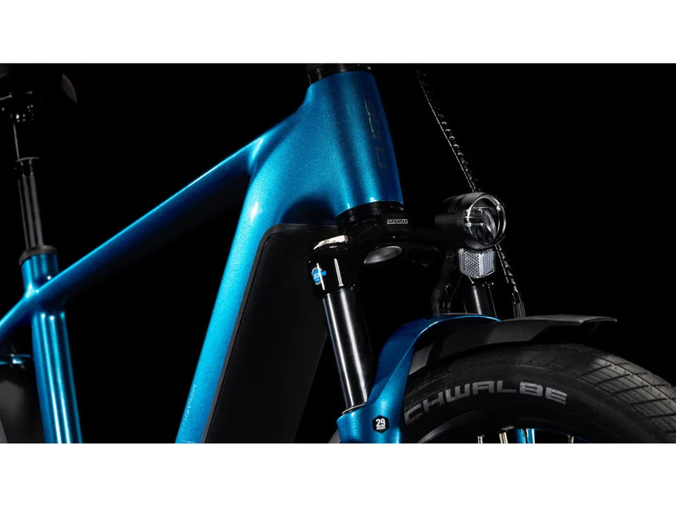 Cube Kathmandu Hybrid EX 800 electricblue´n´chrome – Ansicht 4